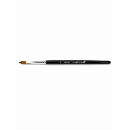 Pinceau Acrylique 3D Professionnel Taille 5 Linea Femina