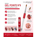 Pinceau Gel langue de chat n°06 rouge