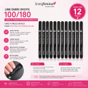 Lime Emery Droite 100/180 - 12 Pieces