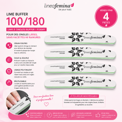 Lime Buffer 100/180 - 4 Pi&egrave;ces