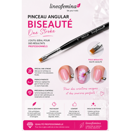 Pinceau One Stroke Bisaute "Angular"