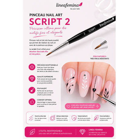 Pinceau Nail Art Script 2