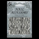 Decalcomanie Nail Art Zebre