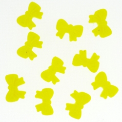 Noeud Jaune Cocarde 10 Pieces